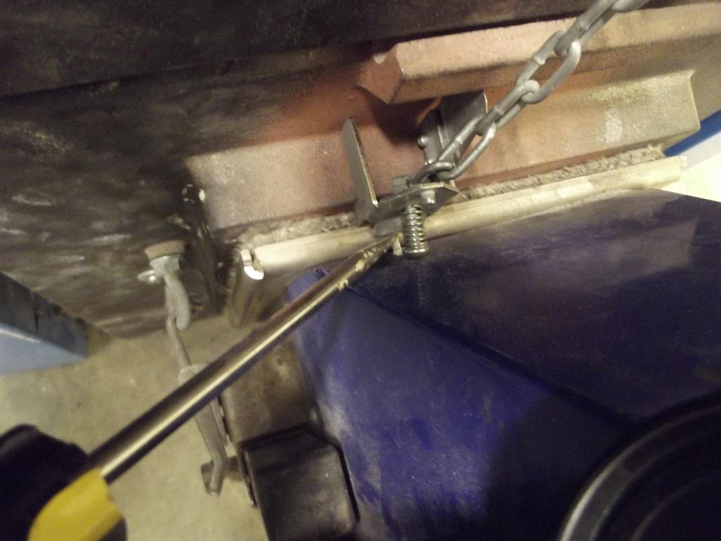 Image of the Safety Switch Actuator correctly inserted