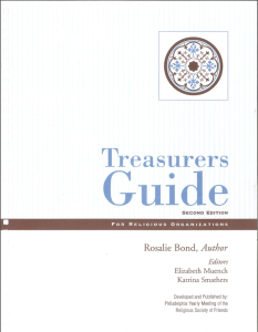 “Treasurers Guide for Religious Organizations, 2nd Edition” - by Rosalie Bond