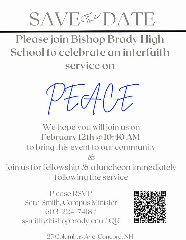 BishopBradyHighSchoolInterfaithService