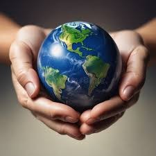 World in Hands (from Dreamstime.com)