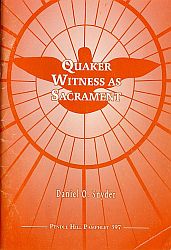 cover of QuakerWitnessAsSacrament-PHP-397